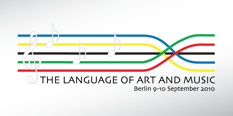 The Language of Art and Music. Logo Design. 2010